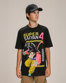 Playera Goku Super Saiyan,NEGRO
